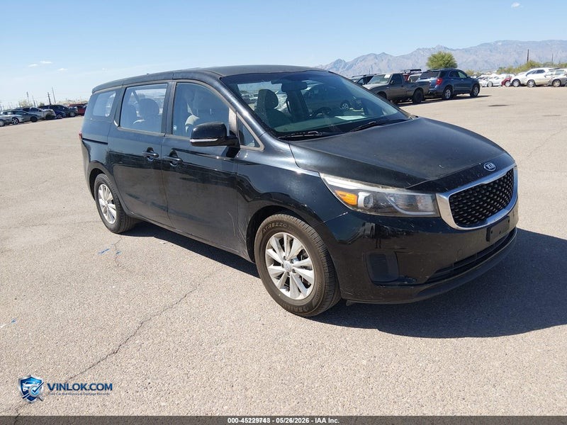 2018 KIA SEDONA L – Lot 45229743 auction photo