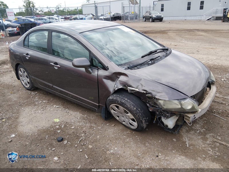 2011 HONDA CIVIC LX – Lot 45230164 auction photo
