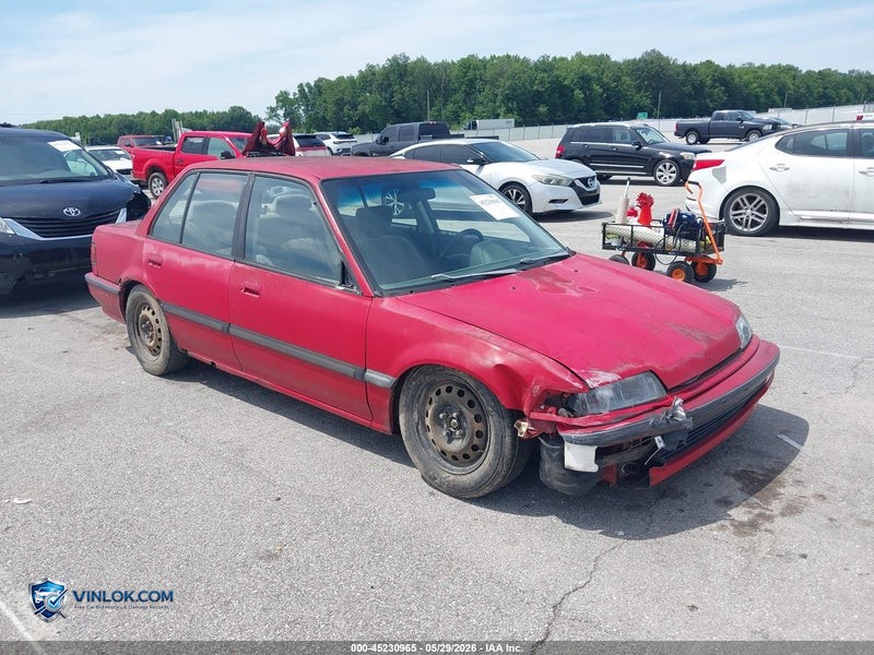 1990 HONDA CIVIC LX – Lot 45230965 auction photo