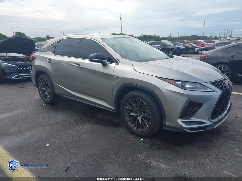 2021 LEXUS RX 350 F SPORT HANDLING – Lot 45231313 auction photo