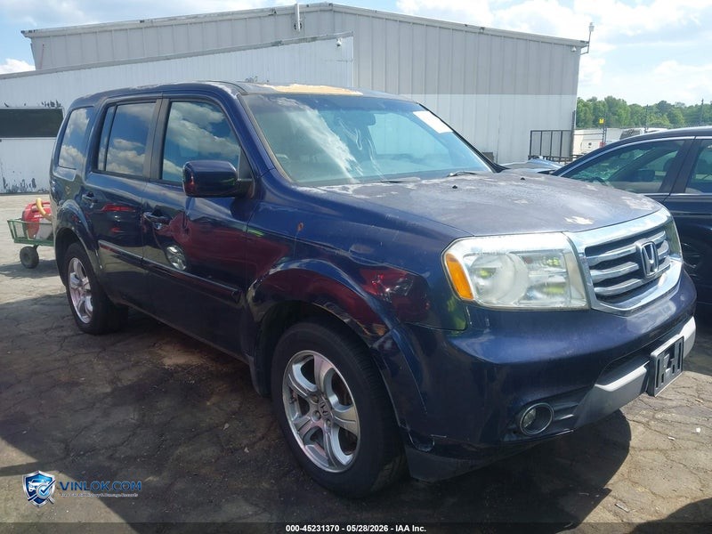 2014 HONDA PILOT EX-L – Lot 45231370 auction photo