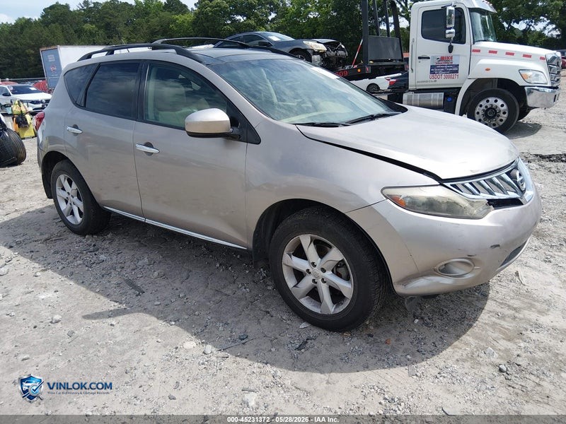 2010 NISSAN MURANO SL – Lot 45231372 auction photo