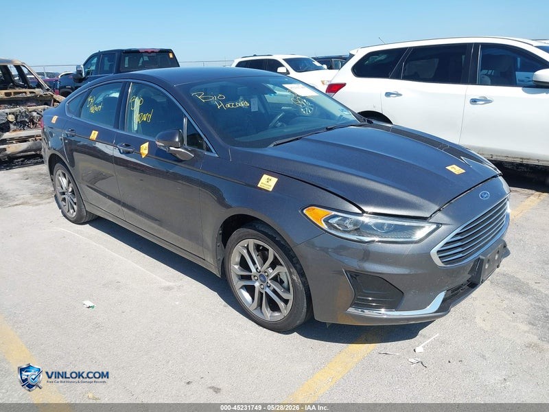 2019 FORD FUSION SEL – Lot 45231749 auction photo