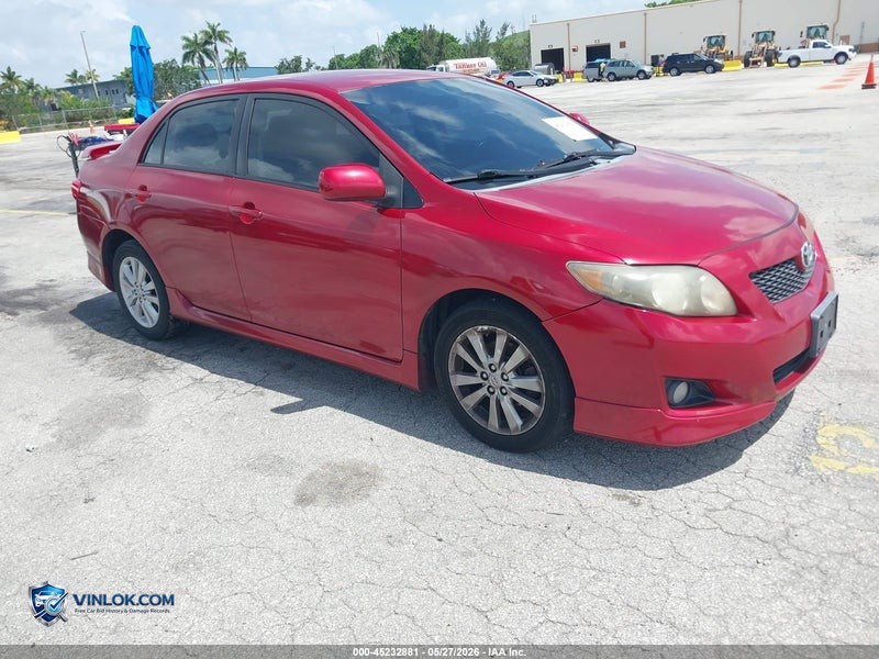2010 TOYOTA COROLLA S – Lot 45232881 auction photo