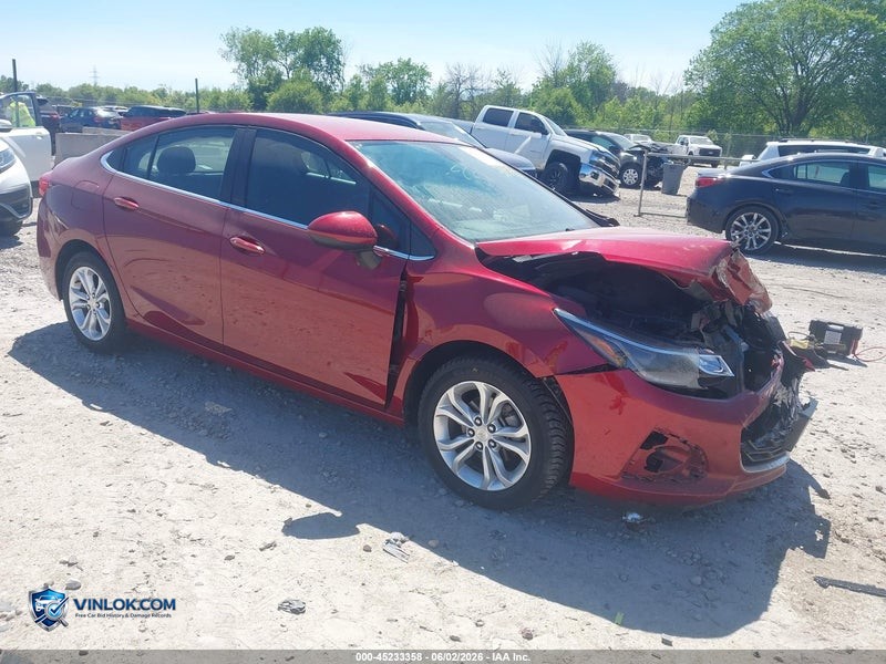 2019 CHEVROLET CRUZE LT – Lot 45233358 auction photo