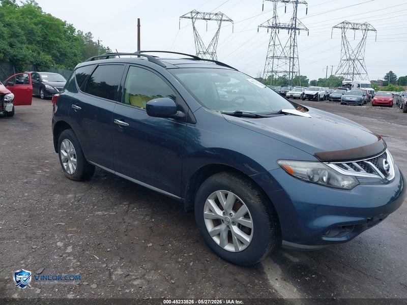 2013 NISSAN MURANO SL – Lot 45233526 auction photo