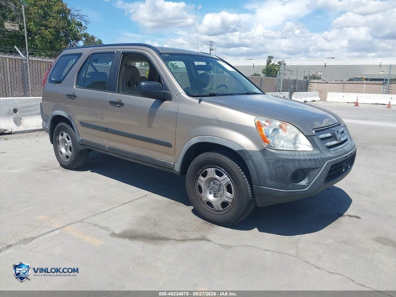 2006 HONDA CR-V LX – Lot 45234870 auction photo