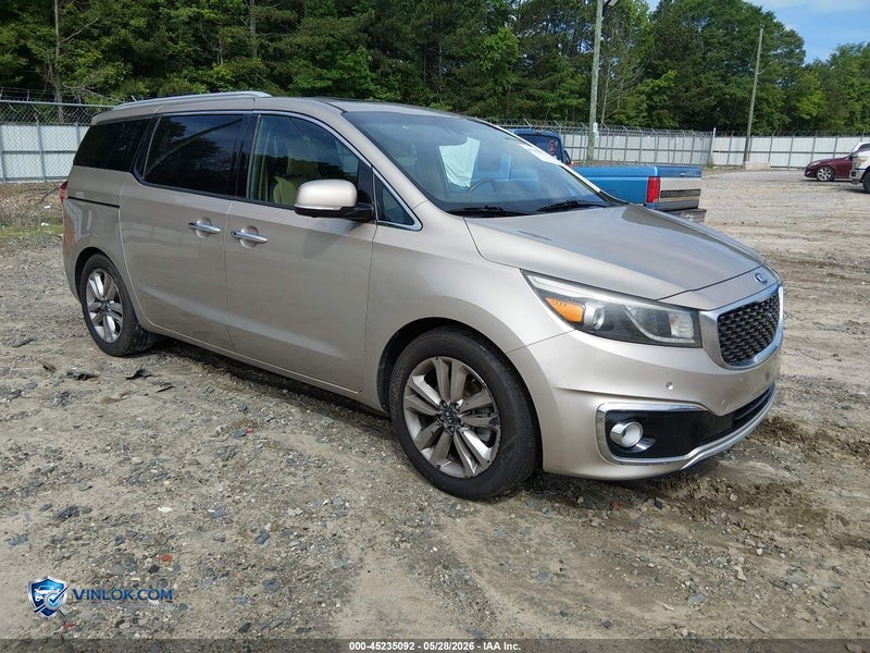 2015 KIA SEDONA SX LUXURY – Lot 45235092 auction photo