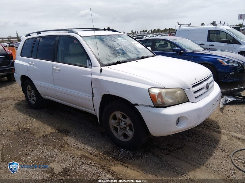 2007 TOYOTA HIGHLANDER   – Lot 45238549 auction photo