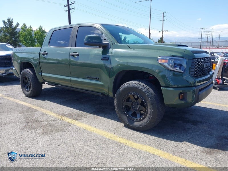 2020 TOYOTA TUNDRA TRD PRO – Lot 45240237 auction photo