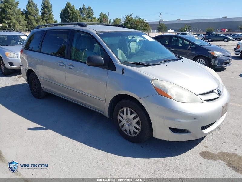 2009 TOYOTA SIENNA LE – Lot 45240856 auction photo
