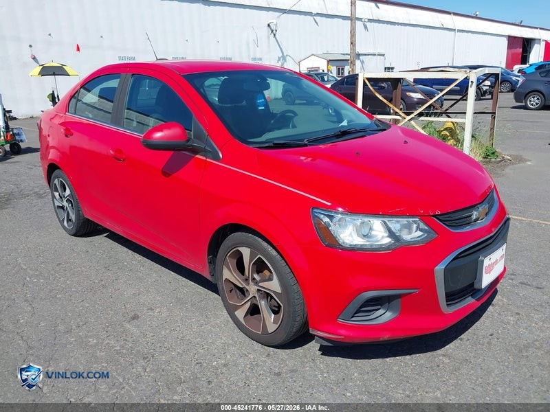 2017 CHEVROLET SONIC PREMIER AUTO – Lot 45241776 auction photo