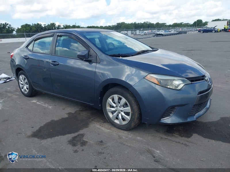 2016 TOYOTA COROLLA LE – Lot 45242417 auction photo