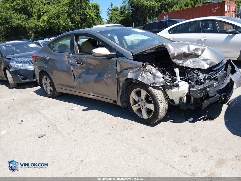 2012 HYUNDAI ELANTRA GLS – Lot 45244066 auction photo