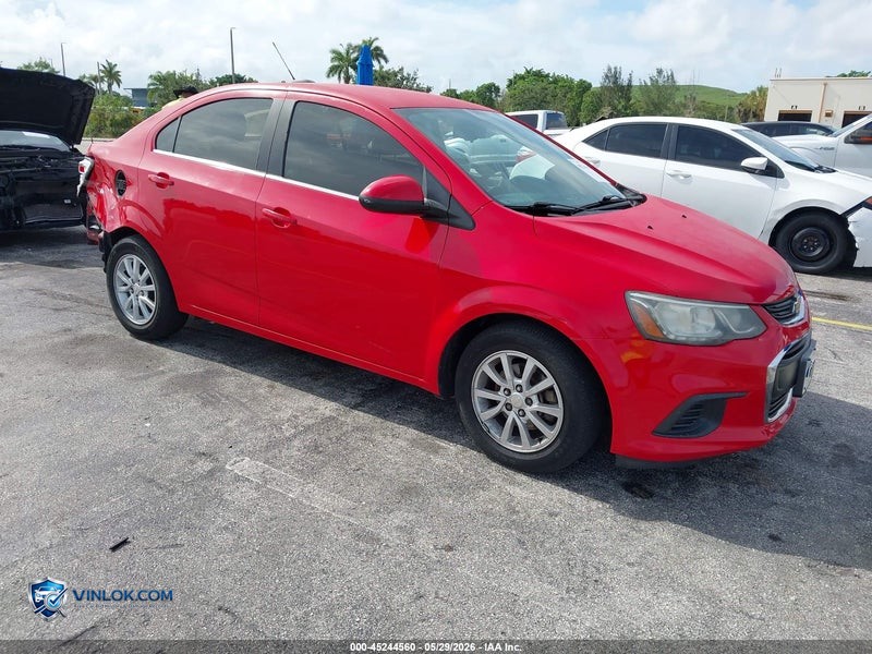2017 CHEVROLET SONIC LT AUTO – Lot 45244560 auction photo