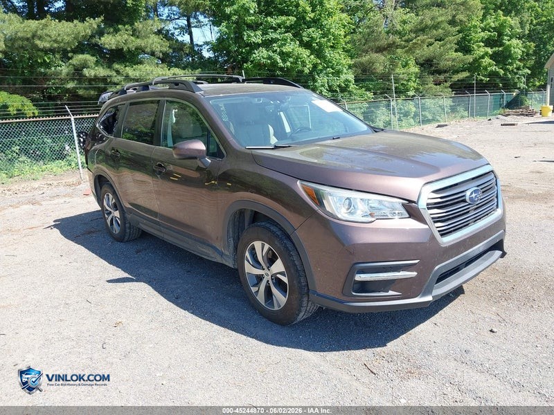 2020 SUBARU ASCENT PREMIUM – Lot 45244870 auction photo