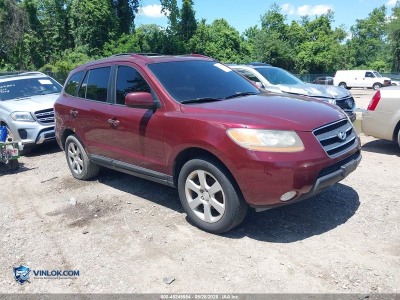 2009 HYUNDAI SANTA FE LIMITED – Lot 45245554 auction photo