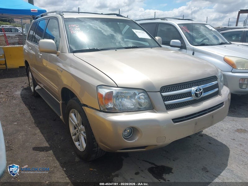 2006 TOYOTA HIGHLANDER HYBRID V6 – Lot 45247281 auction photo