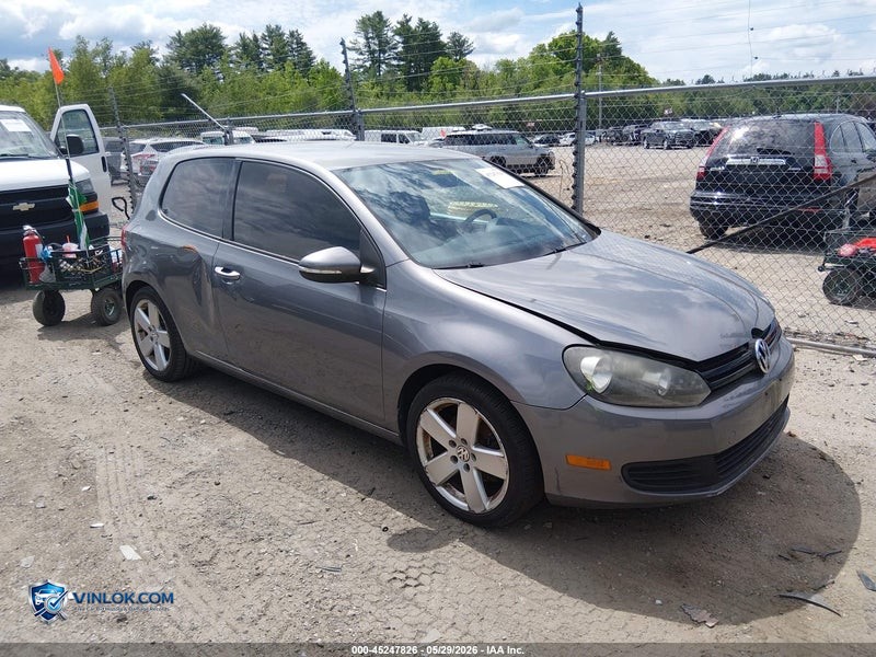2011 VOLKSWAGEN GOLF 2.5L 2-DOOR – Lot 45247826 auction photo