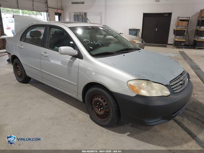 2003 TOYOTA COROLLA LE – Lot 45248314 auction photo