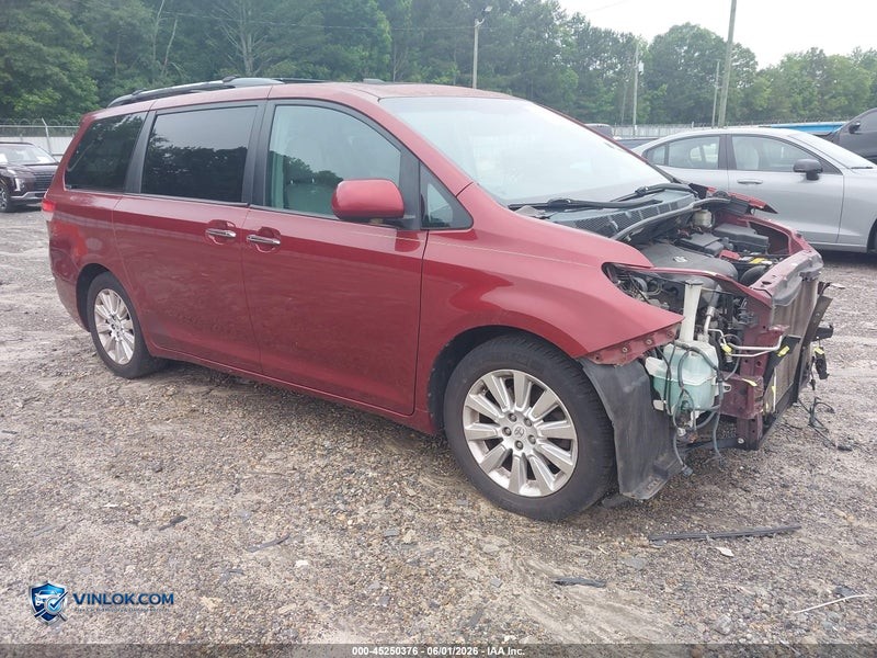 2011 TOYOTA SIENNA LIMITED V6 – Lot 45250376 auction photo