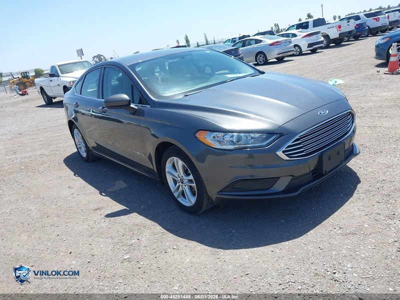 2018 FORD FUSION HYBRID S – Lot 45251448 auction photo