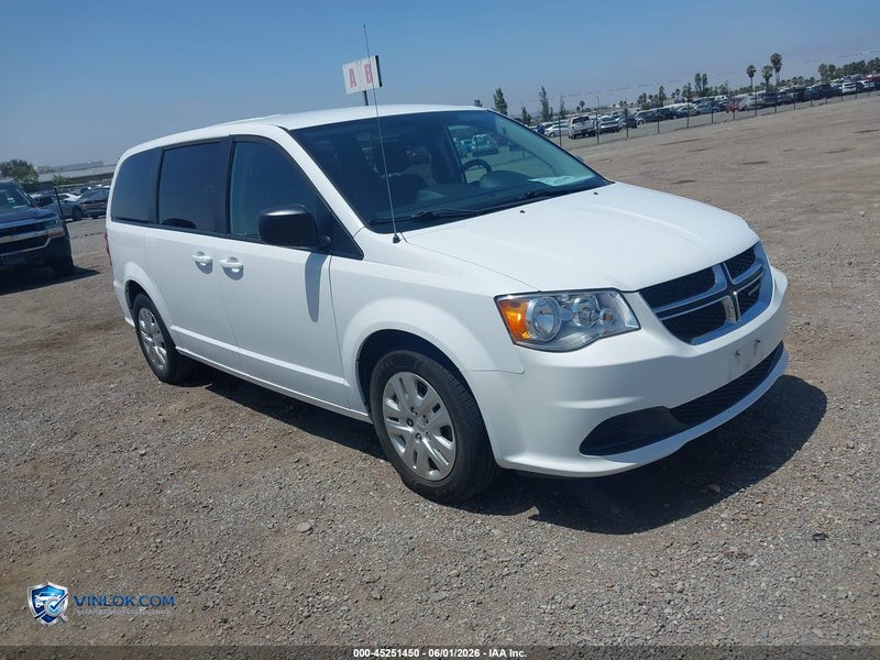 2018 DODGE GRAND CARAVAN SE – Lot 45251450 auction photo