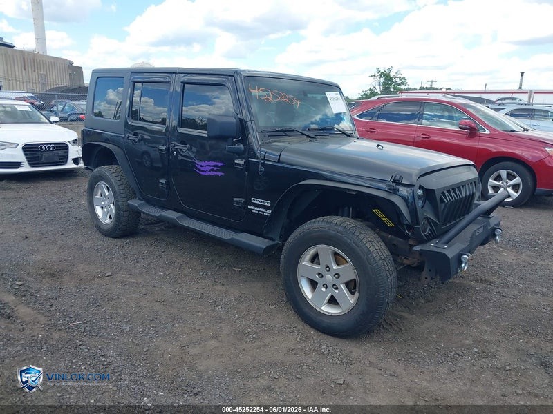 2010 JEEP WRANGLER UNLIMITED SPORT – Lot 45252254 auction photo