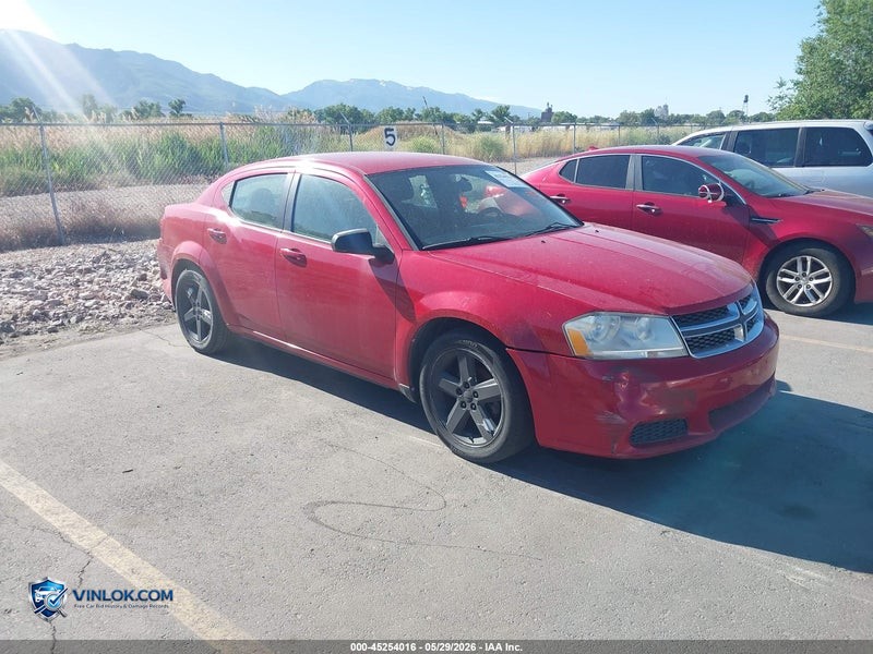 2013 DODGE AVENGER SE – Lot 45254016 auction photo
