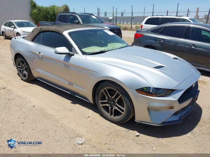 2018 FORD MUSTANG ECOBOOST PREMIUM – Lot 45254505 auction photo