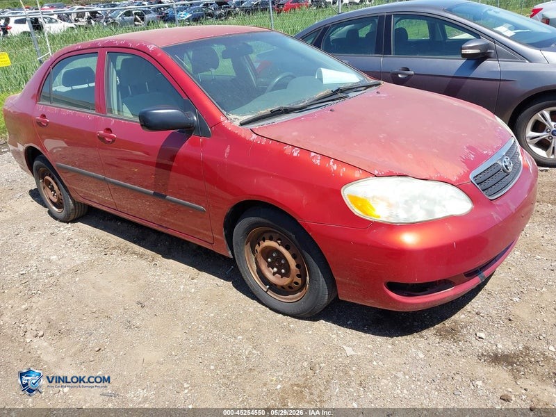 2005 TOYOTA COROLLA CE – Lot 45254550 auction photo