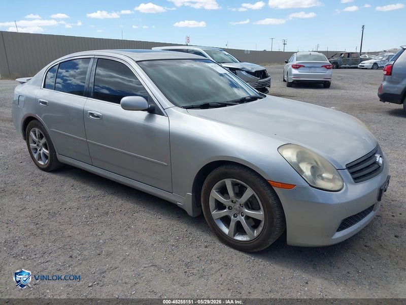 2005 INFINITI G35   – Lot 45255151 auction photo