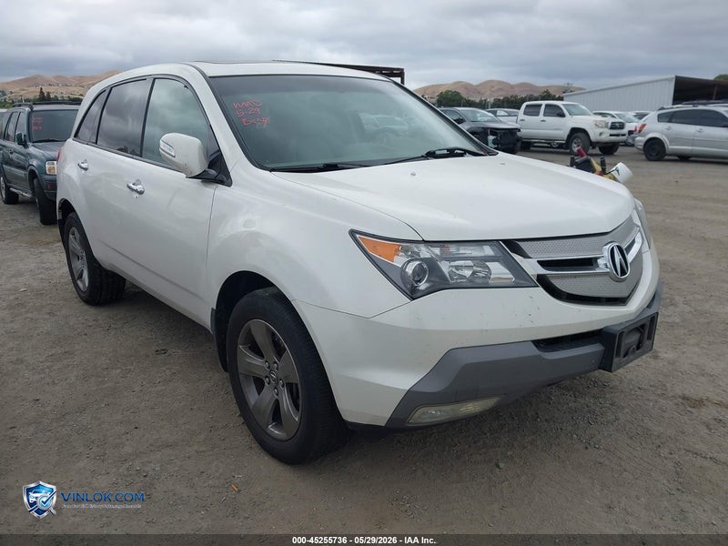 2009 ACURA MDX SPORT PACKAGE – Lot 45255736 auction photo