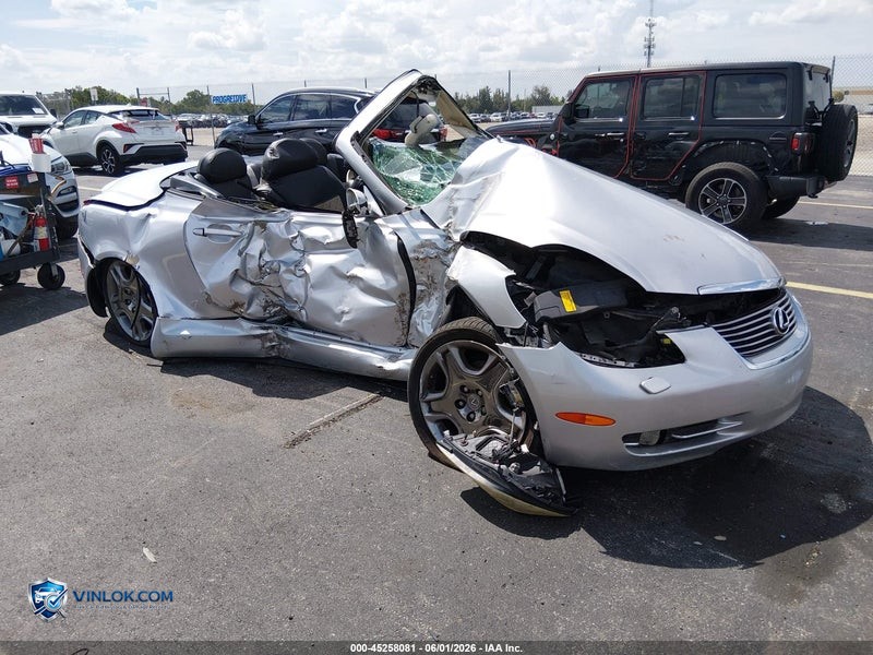 2008 LEXUS SC 430   – Lot 45258081 auction photo