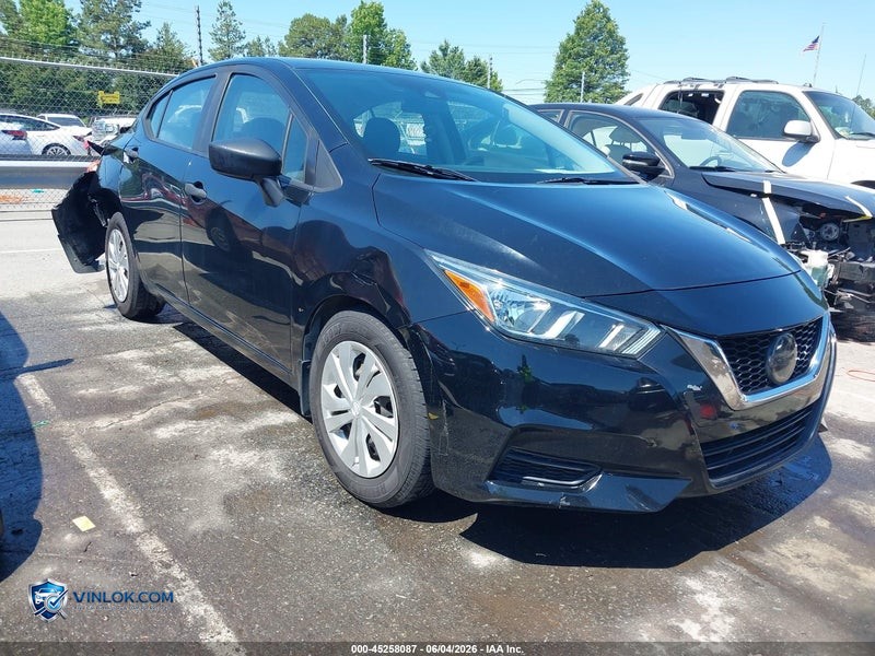 2020 NISSAN VERSA S XTRONIC CVT – Lot 45258087 auction photo