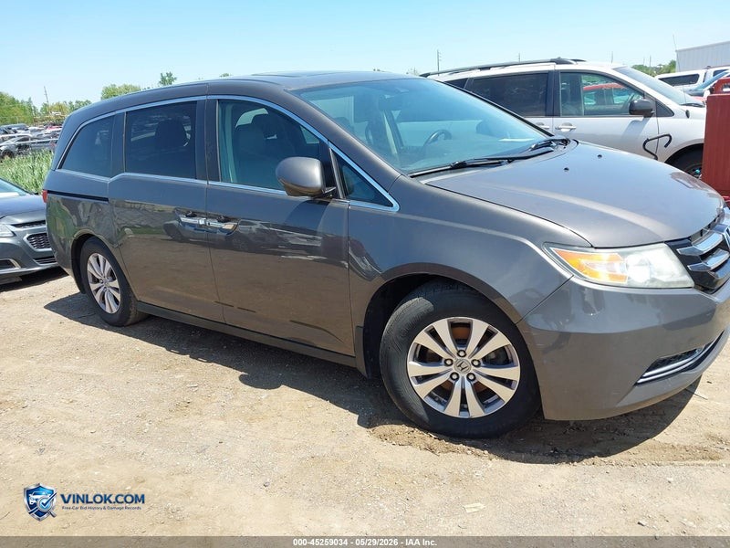 2014 HONDA ODYSSEY EX-L – Lot 45259034 auction photo