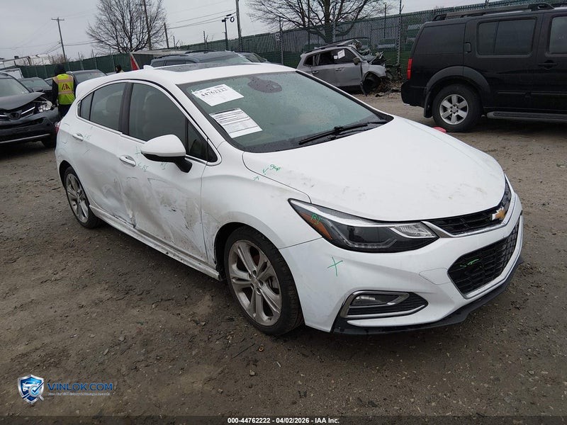2017 CHEVROLET CRUZE – Lot 44762222 auction photo