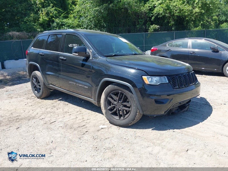 2017 JEEP GRAND CHEROKEE LIMITED 4X4 – Lot 45259721 auction photo