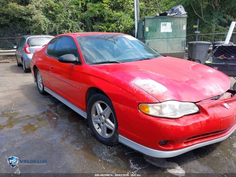 2004 CHEVROLET MONTE CARLO SUPERCHARGED SS – Lot 45259874 auction photo