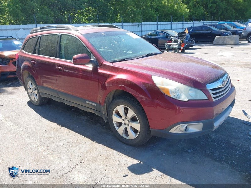2011 SUBARU OUTBACK 3.6R LIMITED – Lot 45263230 auction photo
