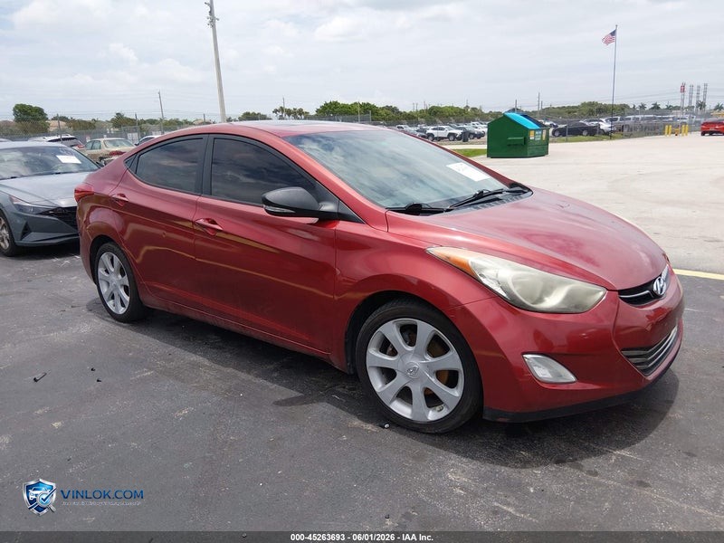 2012 HYUNDAI ELANTRA LIMITED (ULSAN PLANT) – Lot 45263693 auction photo