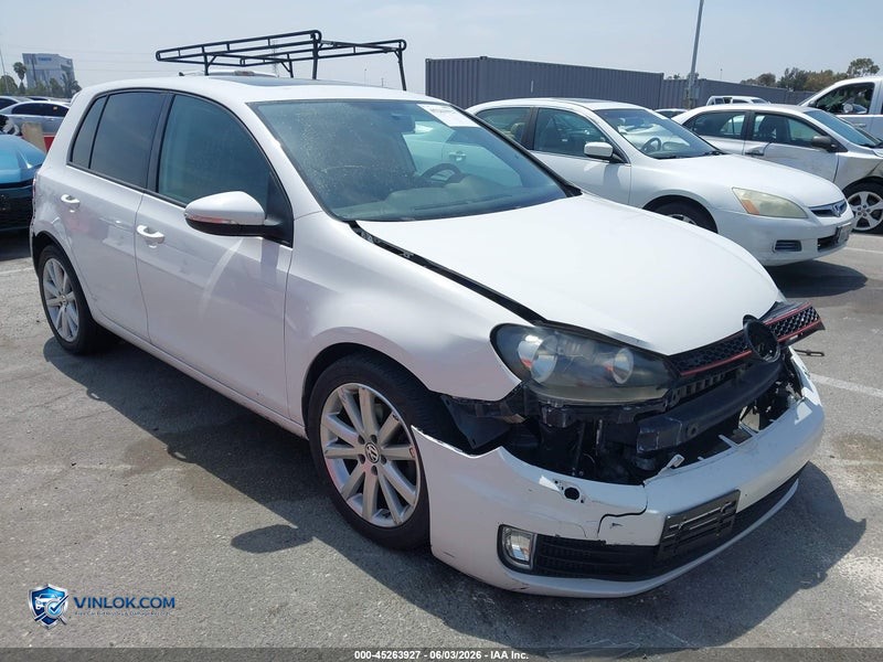 2012 VOLKSWAGEN GOLF TDI 4-DOOR – Lot 45263927 auction photo