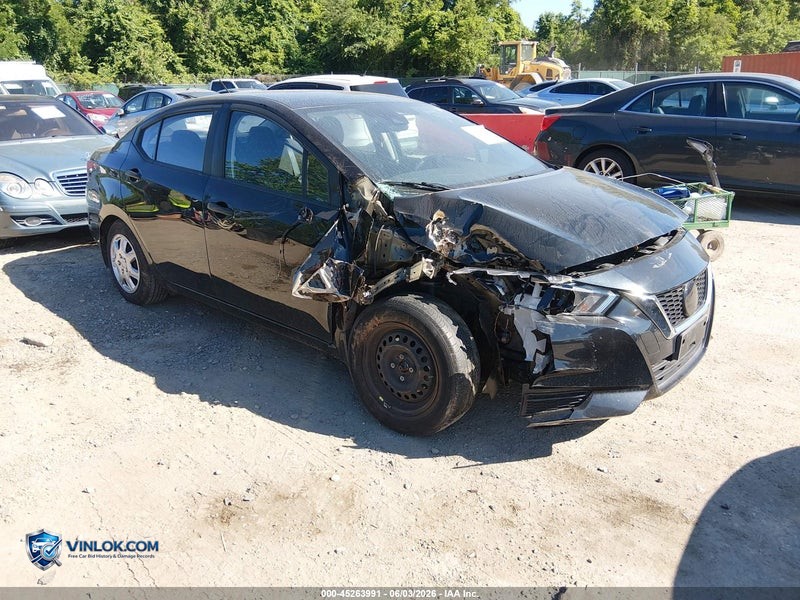 2021 NISSAN VERSA S XTRONIC CVT – Lot 45263991 auction photo