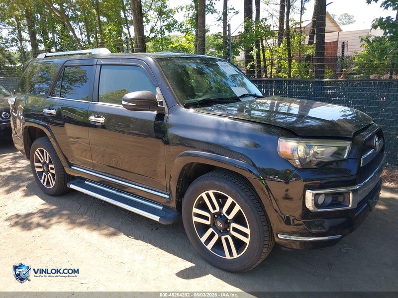 2014 TOYOTA 4RUNNER LIMITED – Lot 45264202 auction photo
