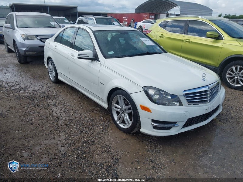 2012 MERCEDES-BENZ C 250 SPORT – Lot 45264303 auction photo