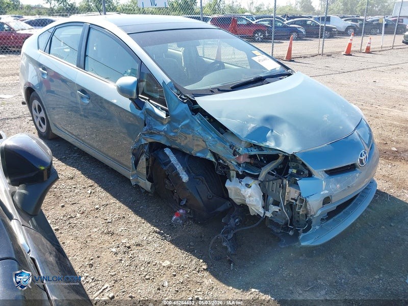 2012 TOYOTA PRIUS THREE – Lot 45264652 auction photo