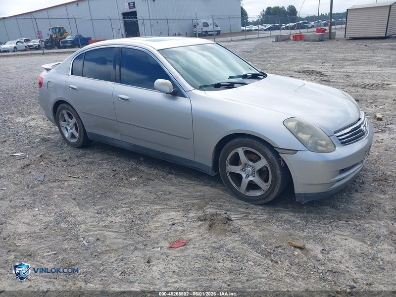 2003 INFINITI G35 LUXURY LEATHER – Lot 45265502 auction photo