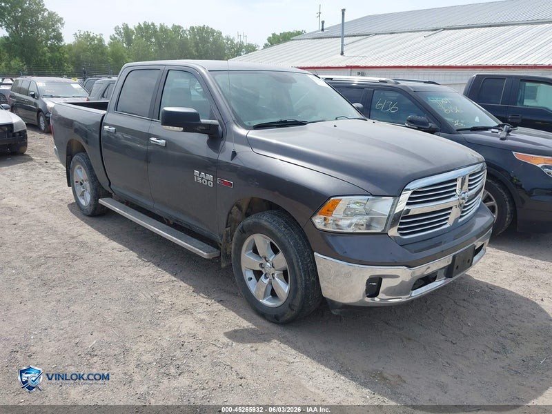 2017 RAM 1500 BIG HORN  4X4 5'7 BOX – Lot 45265932 auction photo
