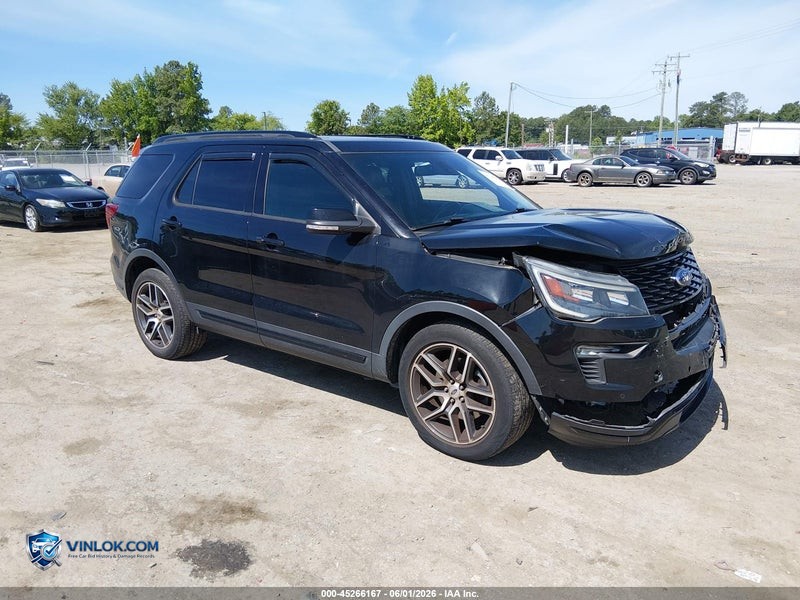 2018 FORD EXPLORER SPORT – Lot 45266167 auction photo