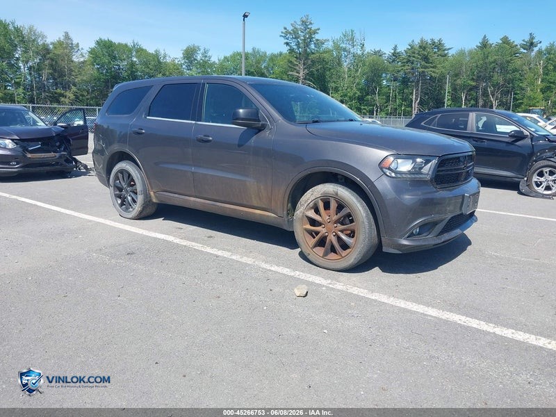 2018 DODGE DURANGO SXT AWD – Lot 45266753 auction photo